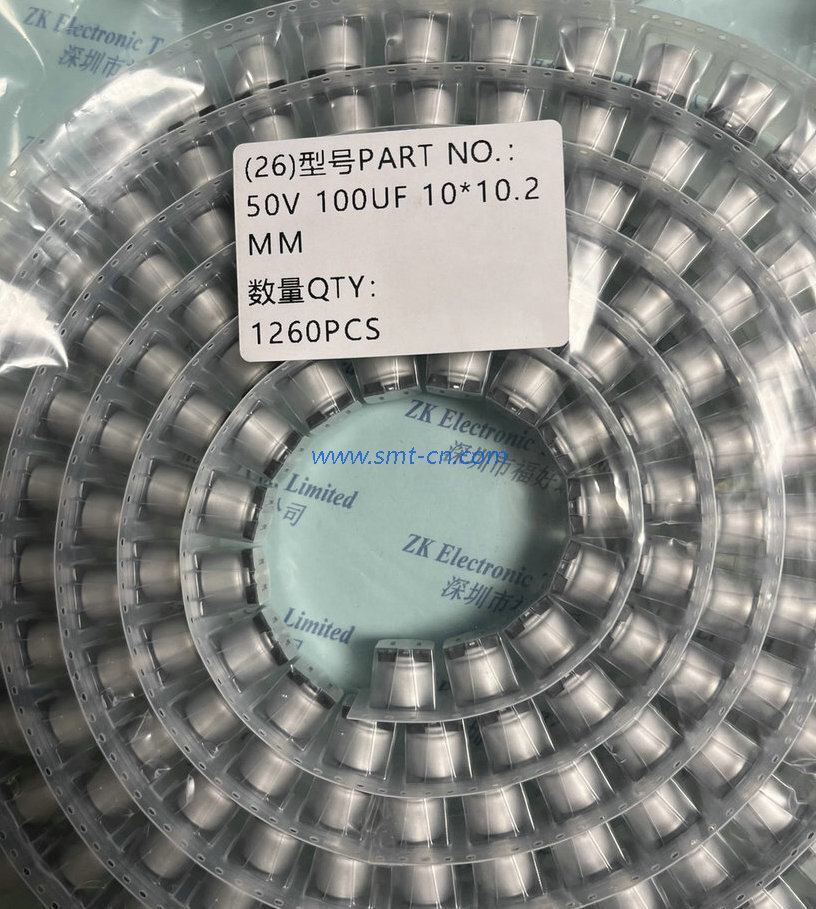  HONOR Electrolytic capacitor 50V 100UF 10x10.2MM SMD instead HSC1HM101GARE00RS103 CAP ALUM HYB 100UF 20% 50V C10.30xL10.30MM SMD 